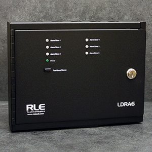 LDRA6 A six zone leak detection controller or a remote alarm annunciator