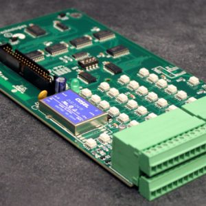 C Card, for use as an addition to a FMS unit. Supplies an additional 24 digital NO or NC inputs.