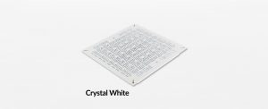 Triad Chamfer Panel Crystal White