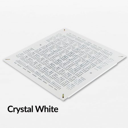 Triad Chamfer Panel Crystal White