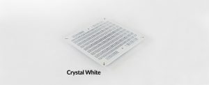 Triad Slotted Panel Crystal White