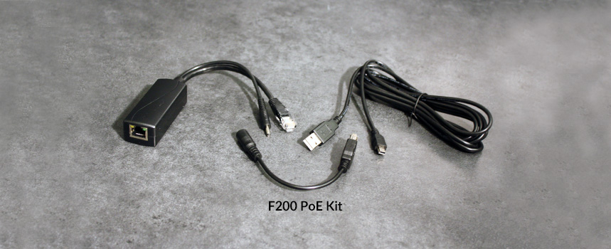 F200 PoE Kit, Components
