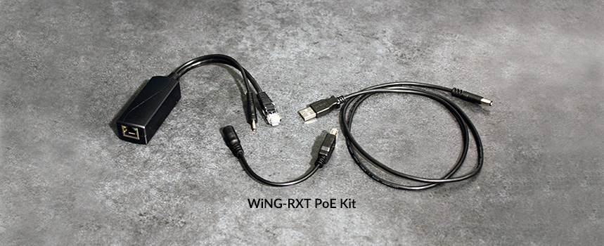 WiNG-RXT PoE Kit, Components